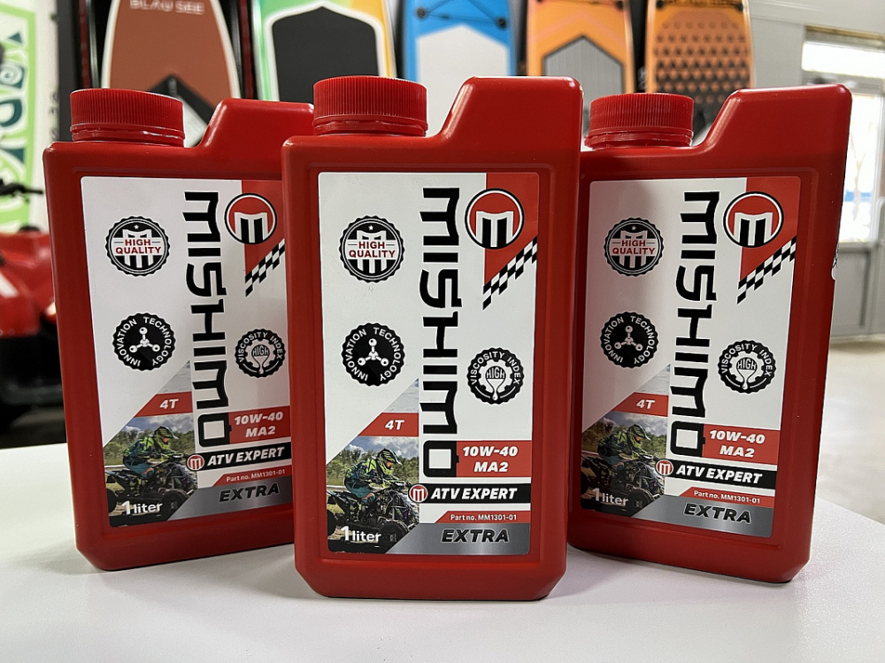 Масло MISHIMO 4T ATV EXPERT (EXTRA) 10w40 1 л в Одинцово