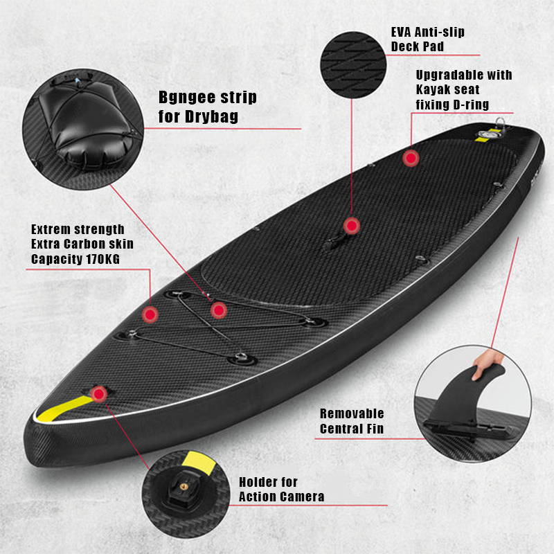 SUP (САП) ДОСКА MISHIMO CARBON DARKSIDE 10.6’ (325СМ) в Одинцово