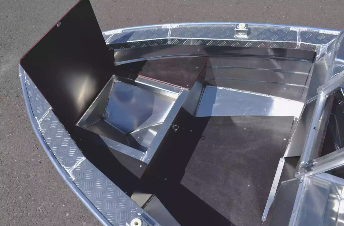 Алюминиевая лодка Wyatboat-390 DCM в Одинцово