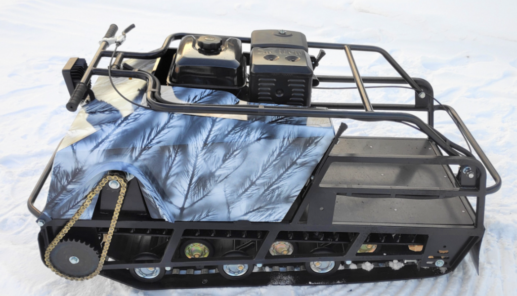 Мотобуксировщик Irondog (Железная собака) M500 9 Камуфляж Охотник в Одинцово