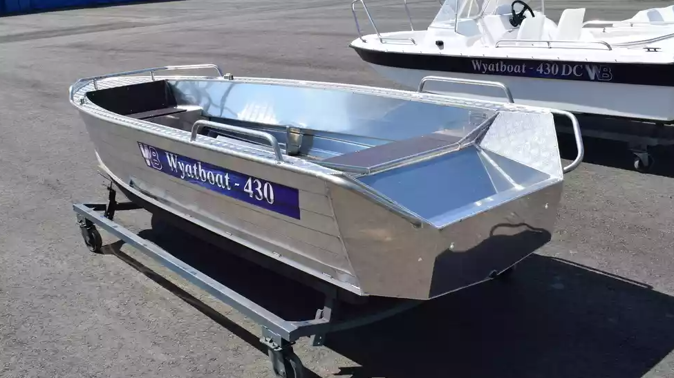 Алюминиевая лодка  Wyatboat-430М в Одинцово