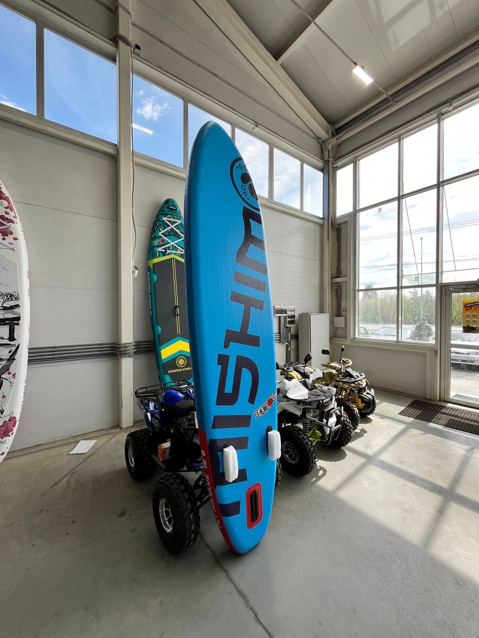 SUP (САП) Доска MISHIMO FLY AIR BLUE 10,8’ (330см) в Одинцово