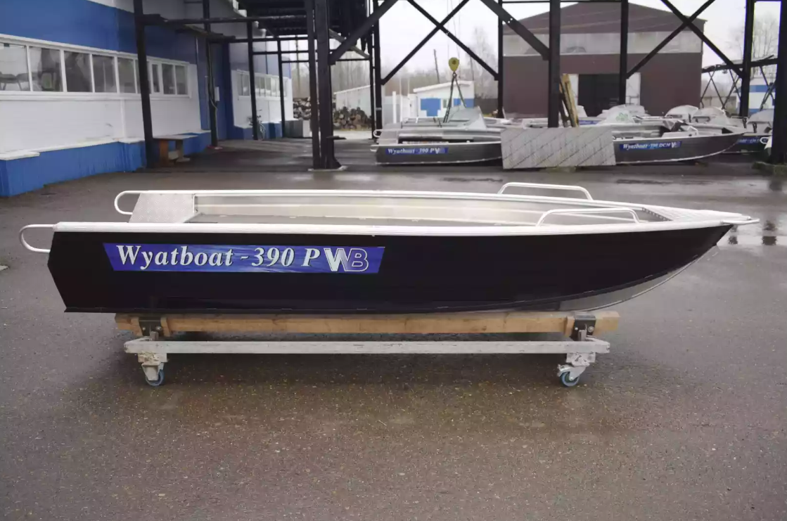 Алюминиевая лодка Wyatboat-390РМ в Одинцово
