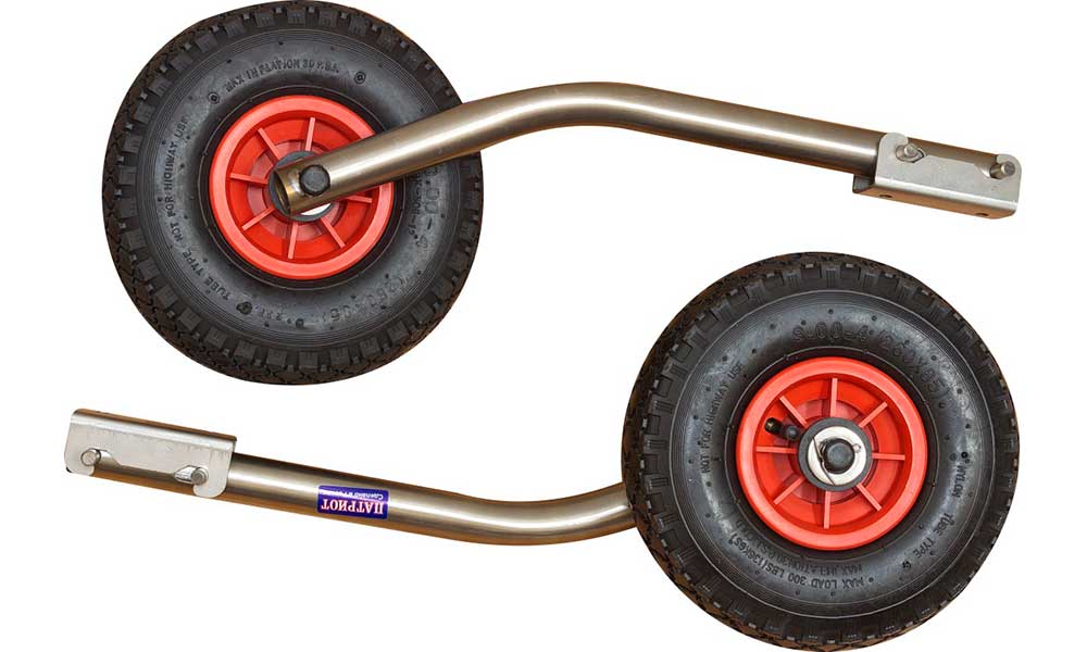 Транцевые колеса модульные удлиненные из нержавеющей стали в Одинцово