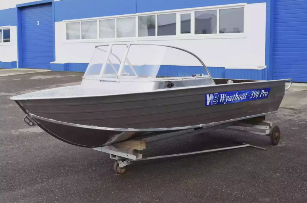 Алюминиевая лодка Wyatboat-390 Pro в Одинцово