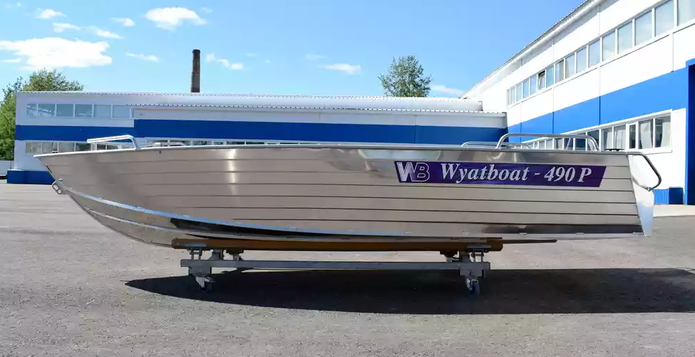 Алюминиевая лодка Wyatboat-490 P в Одинцово