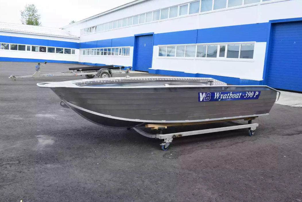 Алюминиевая лодка Wyatboat-390Р Увеличенный борт в Одинцово