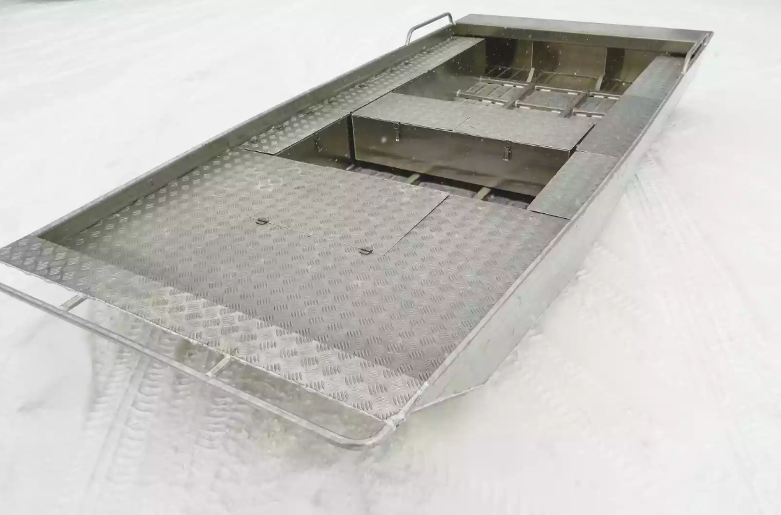 Алюминиевая лодка Wyatboat-390 Jonboat в Одинцово