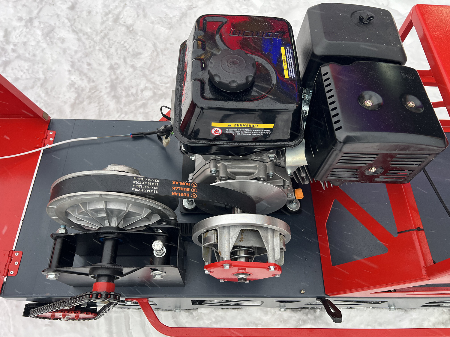 Мотобуксировщик EX-MOTO SNOWDOG S500 15л.с в Одинцово