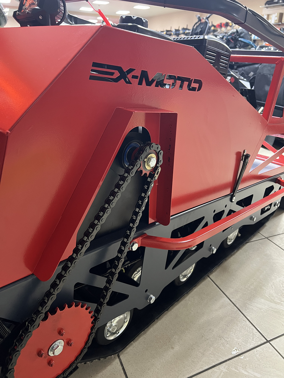 Мотобуксировщик EX-MOTO SNOWDOG S500 15л.с в Одинцово