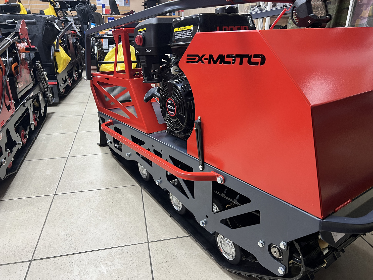 Мотобуксировщик EX-MOTO SNOWDOG S500 15л.с в Одинцово