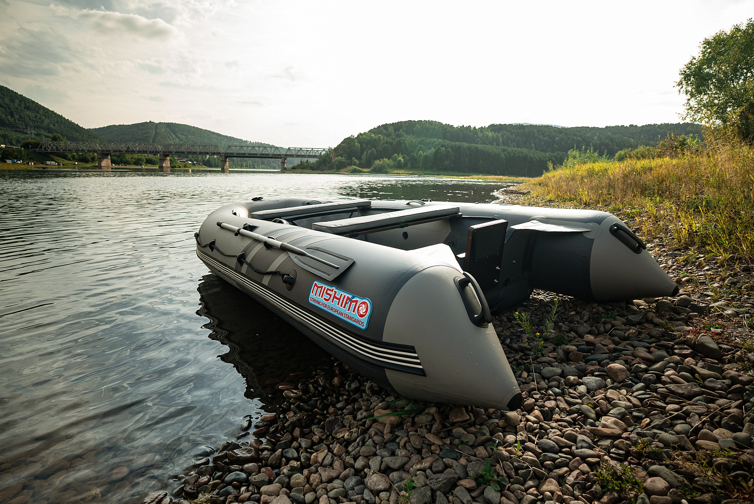 Лодка MISHIMO RIVER JET 390 под водомет в Одинцово