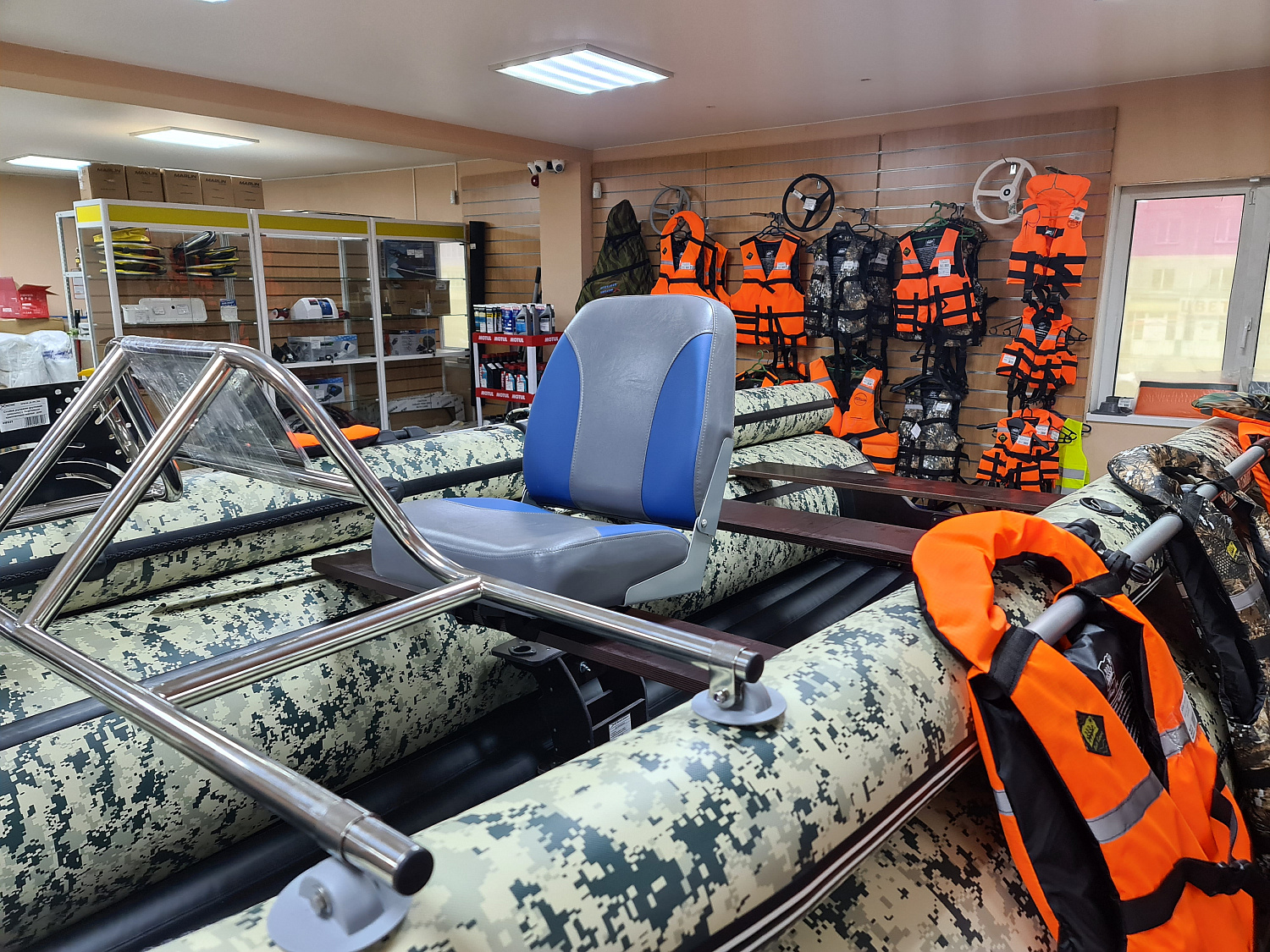 КРЕСЛО МЯГКОЕ РАСКЛАДНОЕ С ПОВОРОТНЫМ МЕХАНИЗМОМ ДЛЯ ЛОДОК в Одинцово