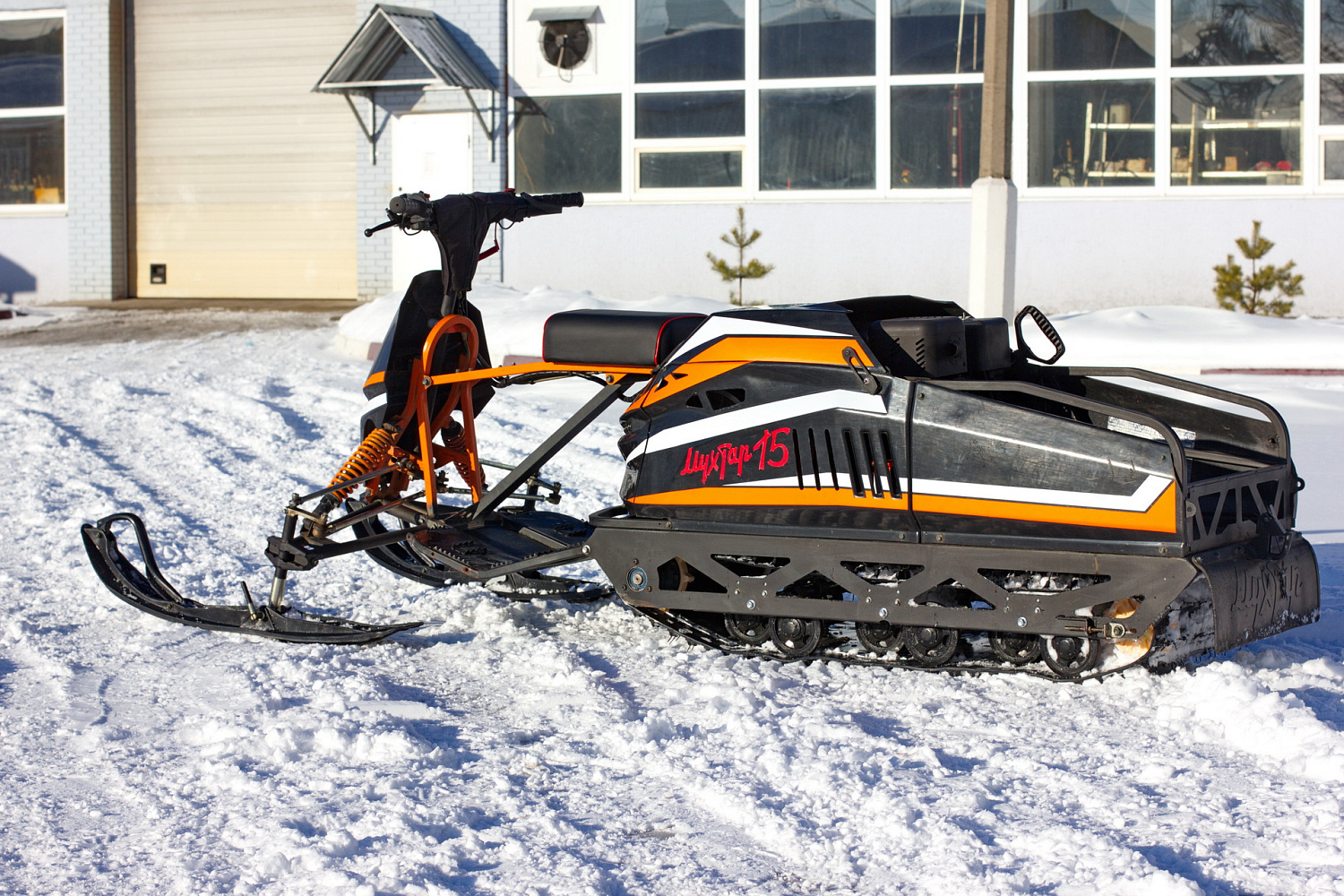 Мотобуксировщик IRBIS Мухтар 15 с лыжным модулем в комплекте в Одинцово