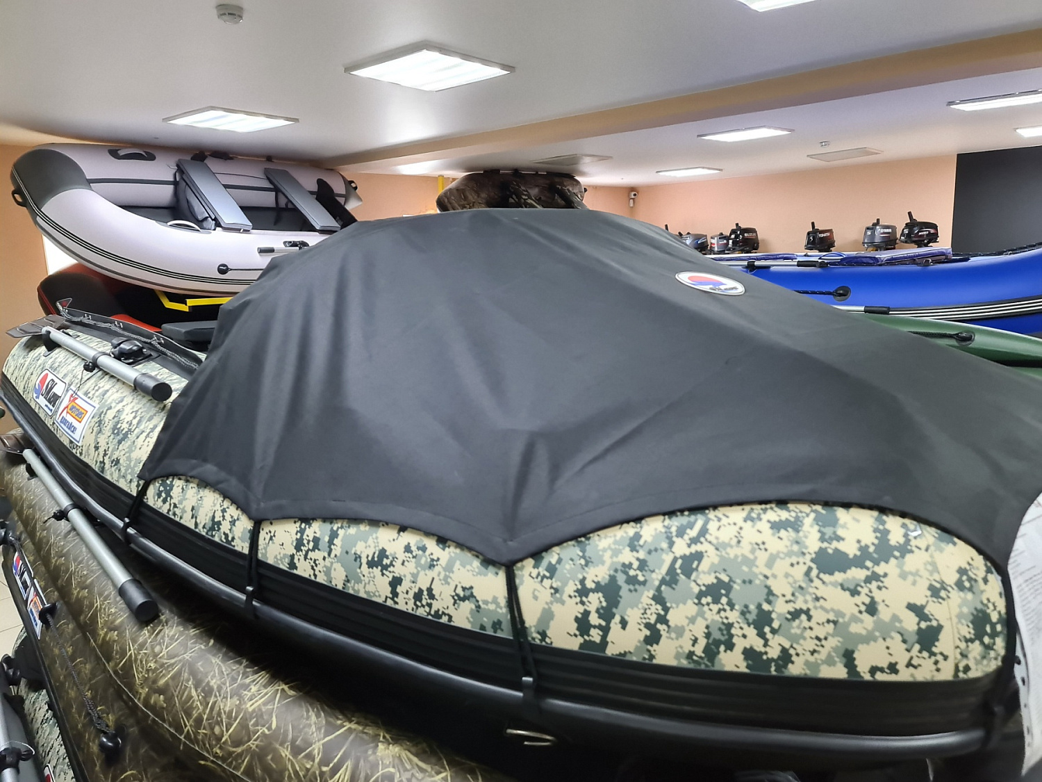 КОМПЛЕКТ НОСОВОГО ТЕНТА К ЛОДКЕ SMARINE AIR MAX 330 ЧЕРНЫЙ в Одинцово