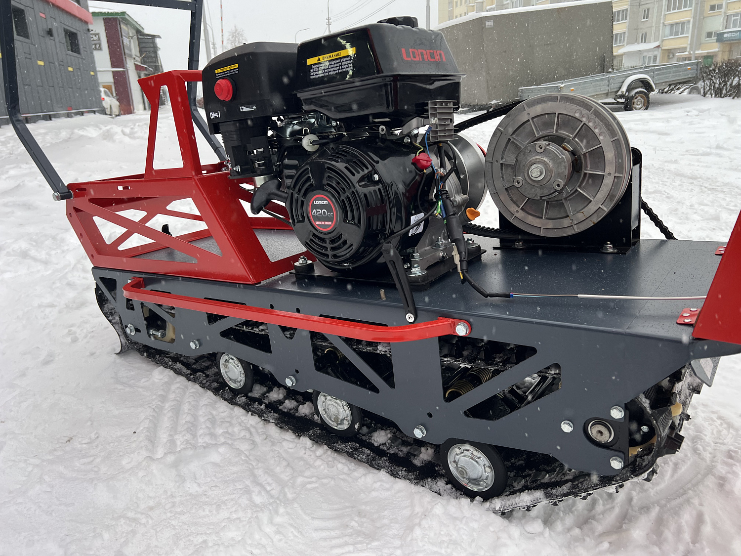 Мотобуксировщик EX-MOTO SNOWDOG S500 15л.с в Одинцово