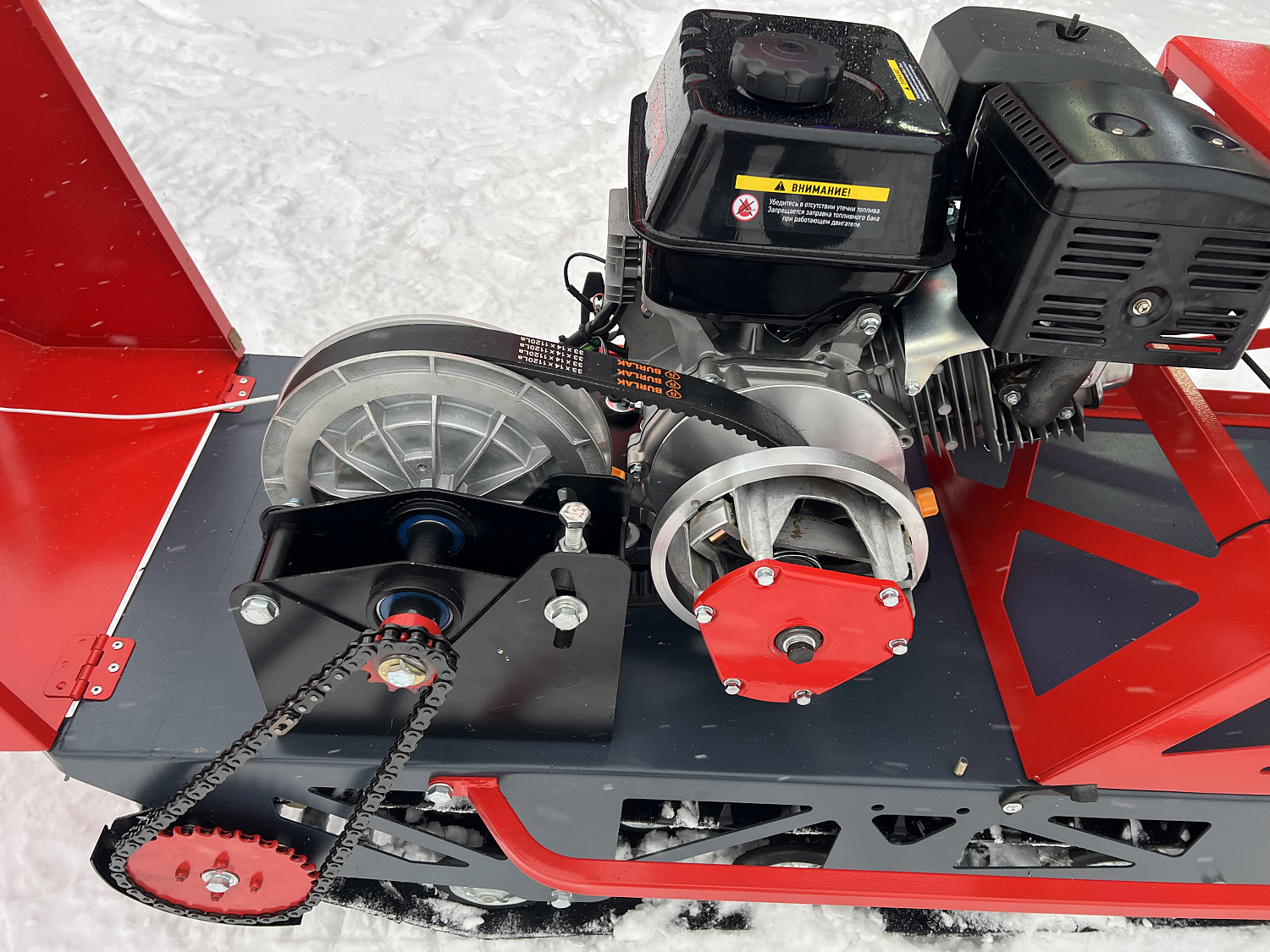 Мотобуксировщик EX-MOTO SNOWDOG S500 15л.с в Одинцово