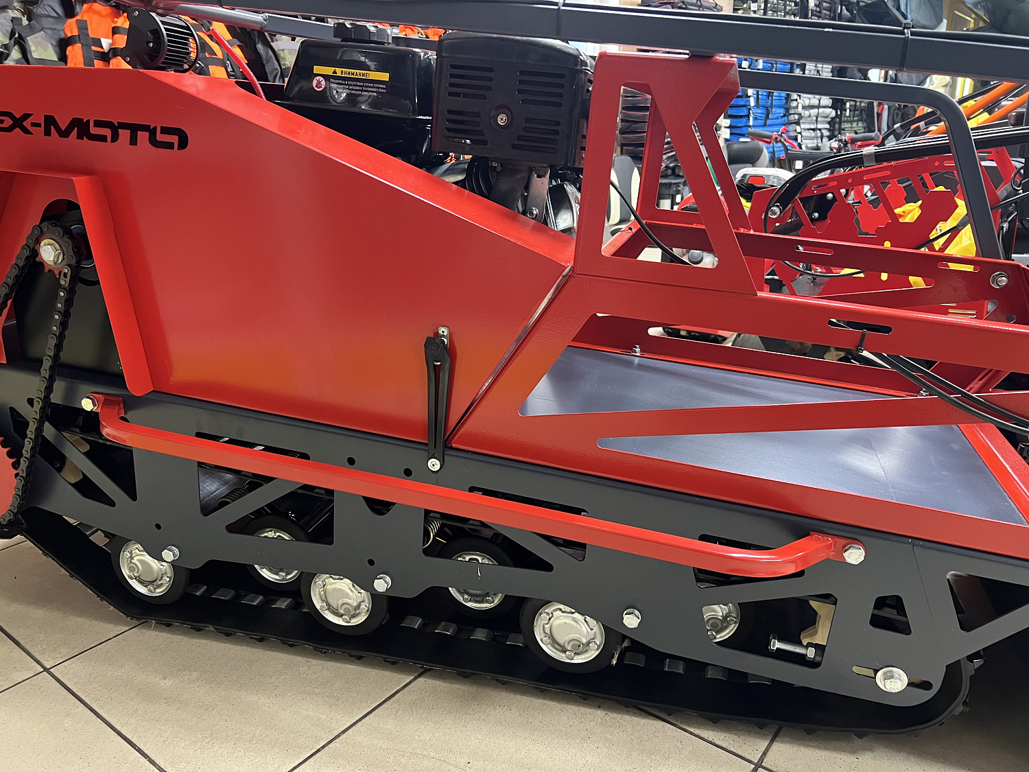 Мотобуксировщик EX-MOTO SNOWDOG S500 15л.с в Одинцово