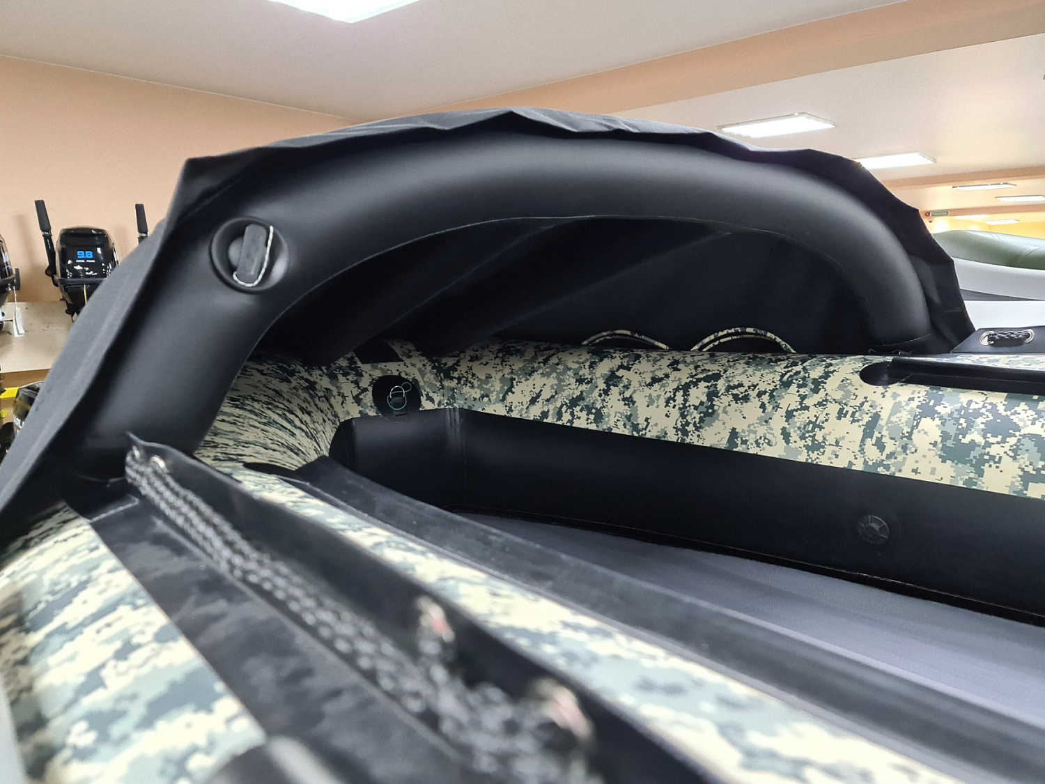 КОМПЛЕКТ НОСОВОГО ТЕНТА К ЛОДКЕ SMARINE AIR MAX 330 ЧЕРНЫЙ в Одинцово