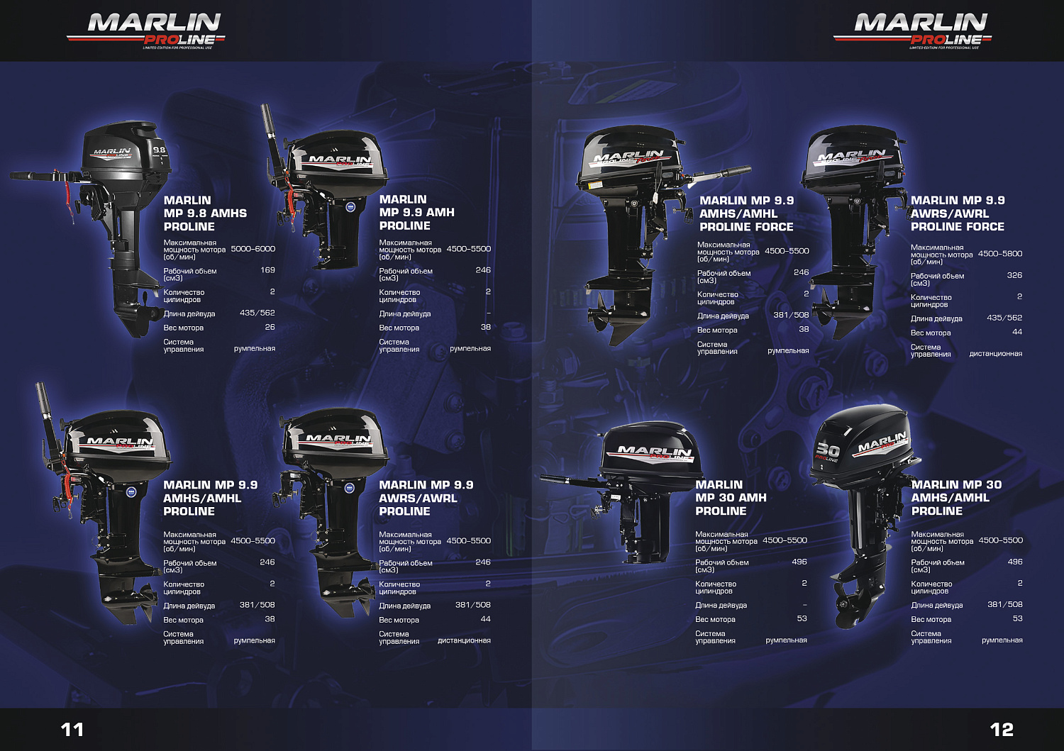 Лодочный мотор MARLIN PROLINE MP 30 AMHS в Одинцово