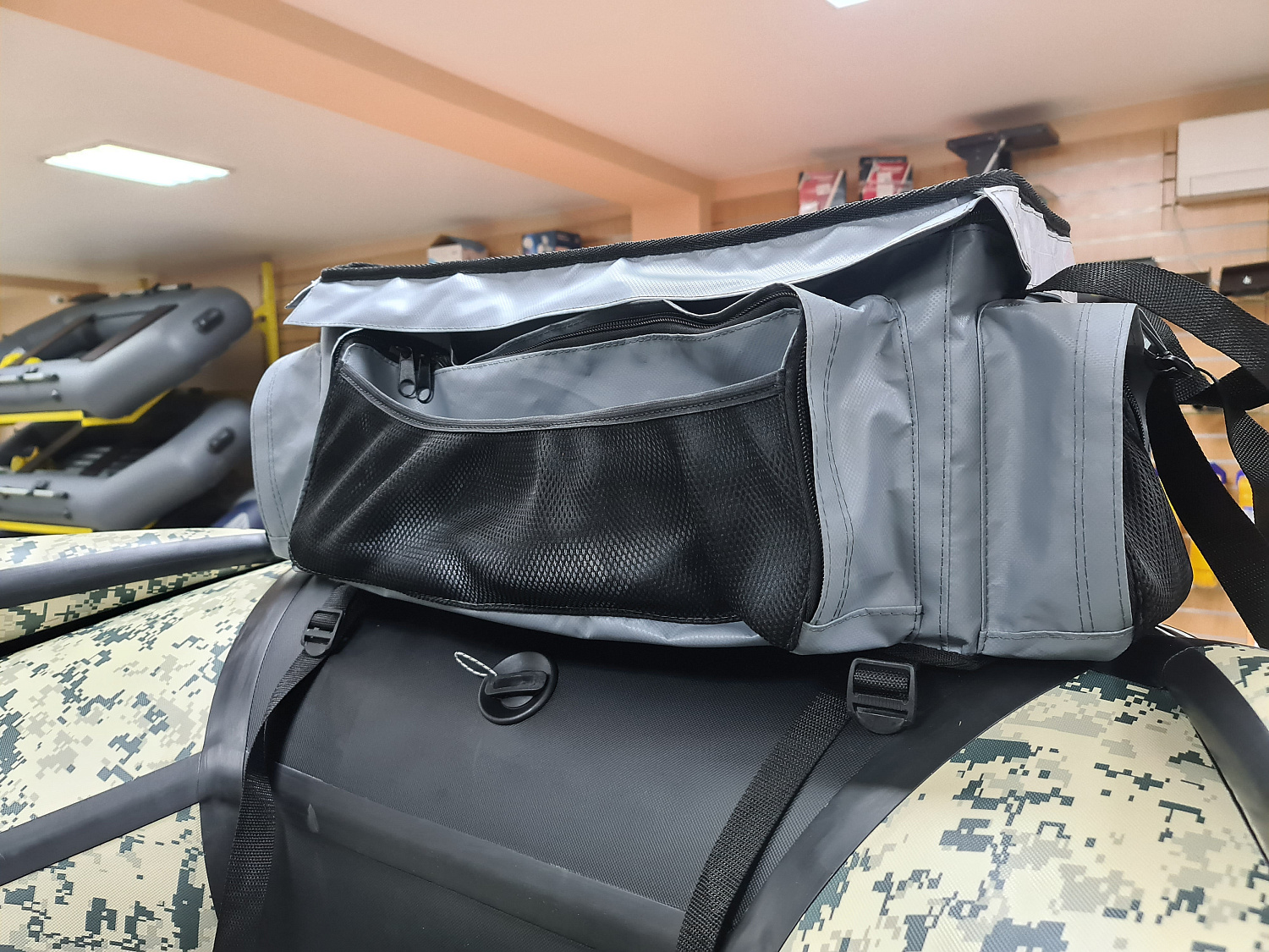 СУМКА ЛЮКС НА БАЛЛОН ДЛЯ ЛОДОК ПВХ 50Х25Х25 СМ в Одинцово