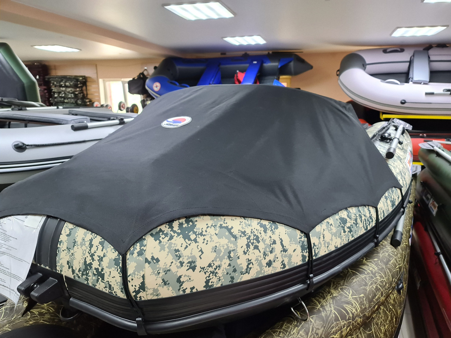 КОМПЛЕКТ НОСОВОГО ТЕНТА К ЛОДКЕ SMARINE AIR MAX 330 ЧЕРНЫЙ в Одинцово