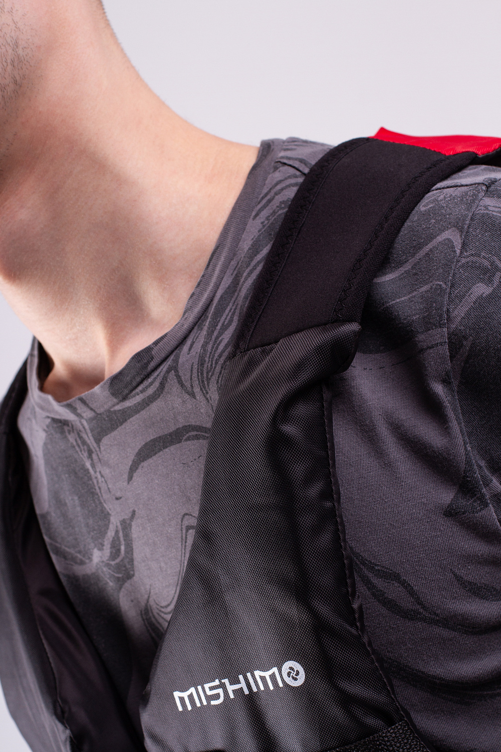 Жилет спасательный MISHIMO PRO Премиум качества Черно-красный в Одинцово